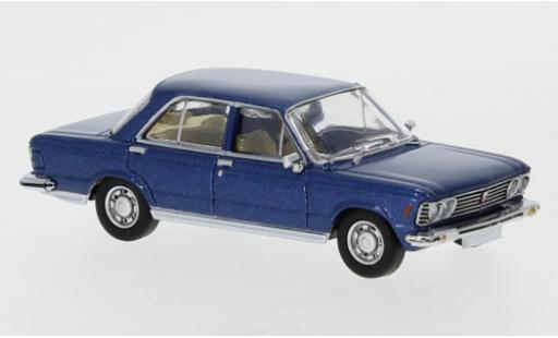 Diecast model cars Fiat 130 1/87 PCX87 metallic blue 1969 Fiat 130 1/87 PCX87 metallic blue 1969 diecast model cars