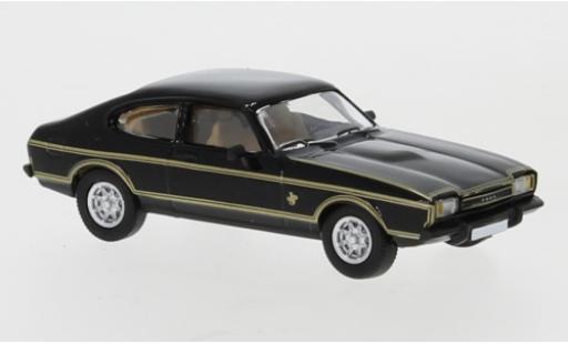Ford Capri 1/87 PCX87 MK II black/Dekor 1974 diecast model cars