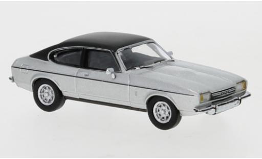 Ford Capri 1/87 PCX87 MK II grey/matt-black 1974 diecast model cars