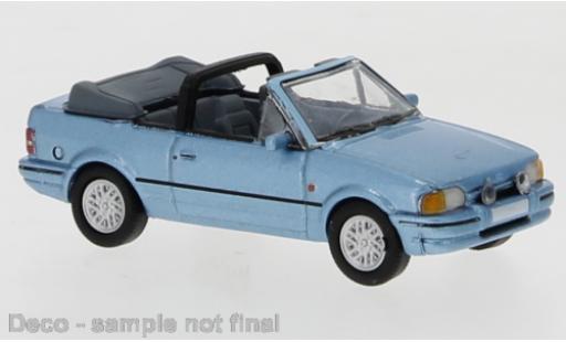 Diecast model cars Ford Escort 1/87 PCX87 IV Cabriolet metallic blue 1986 Ford Escort 1/87 PCX87 IV Cabriolet metallic blue 1986 diecast model cars