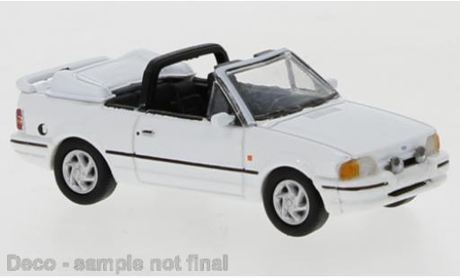 Diecast model cars Ford Escort 1/87 PCX87 IV Cabriolet white 1986 Ford Escort 1/87 PCX87 IV Cabriolet white 1986 diecast model cars