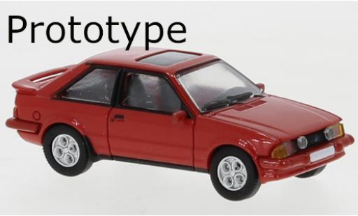Diecast model cars Ford Escort 1/87 PCX87 MK III XR3 red 1981 Ford Escort 1/87 PCX87 MK III XR3 red 1981 diecast model cars