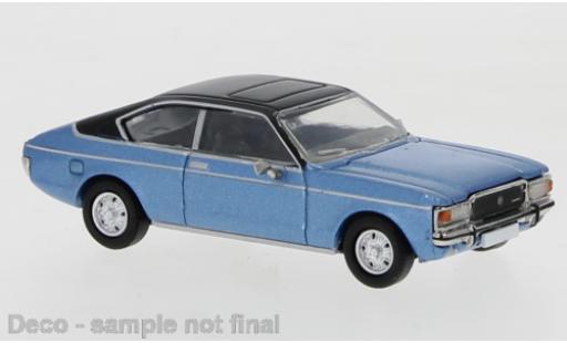 Diecast model cars Ford Granada 1/87 PCX87 MK I Coupe metallic blue/matt-black 1974 Ford Granada 1/87 PCX87 MK I Coupe metallic blue/matt-black 1974 diecast model cars