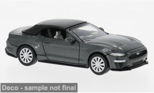 Diecast model cars Ford Mustang 1/87 PCX87 VI Cabriolet grau 2020 1:87 Ford Mustang 1/87 PCX87 VI Cabriolet grau 2020 1:87 diecast model cars