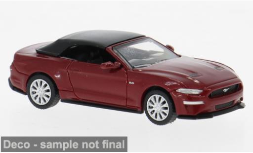 Diecast model cars Ford Mustang 1/87 PCX87 VI Cabriolet rot 2020 1:87 Ford Mustang 1/87 PCX87 VI Cabriolet rot 2020 1:87 diecast model cars