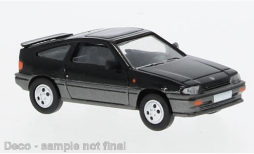Diecast model cars Honda CRX 1/87 PCX87 schwarz/metallise grau 1968 1:87 Honda CRX 1/87 PCX87 schwarz/metallise grau 1968 1:87 diecast model cars