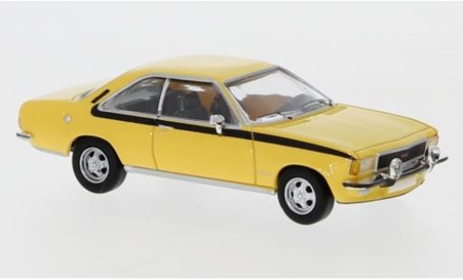 Opel Commodore 1/87 PCX87 B Coupe yellow 1972 diecast model cars