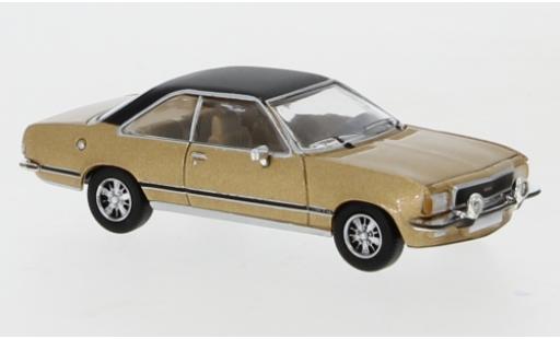 Opel Commodore 1/87 PCX87 B Coupe metallic brown/matt-black 1972 diecast model cars