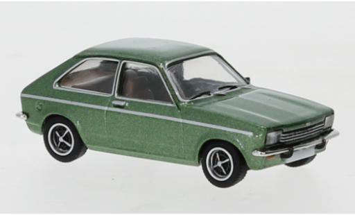Diecast model cars Opel Kadett 1/87 PCX87 C City metallic green 1975 Opel Kadett 1/87 PCX87 C City metallic green 1975 diecast model cars