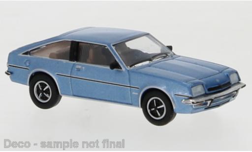 Diecast model cars Opel Manta 1/87 PCX87 B CC metallic blue 1978 Opel Manta 1/87 PCX87 B CC metallic blue 1978 diecast model cars