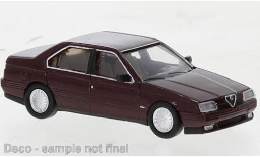 Diecast model cars Alfa Romeo 164 1/87 PCX87 metallise red foncé 1987 Alfa Romeo 164 1/87 PCX87 metallise red foncé 1987 diecast model cars