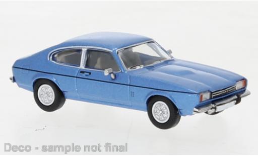 Diecast model cars Ford Capri 1/87 PCX87 MK II metallise blue 1974 Ford Capri 1/87 PCX87 MK II metallise blue 1974 diecast model cars