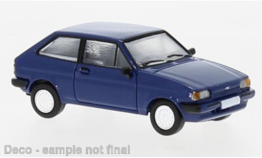 Diecast model cars Ford Fiesta 1/87 PCX87 MK II blue 1985 Ford Fiesta 1/87 PCX87 MK II blue 1985 diecast model cars