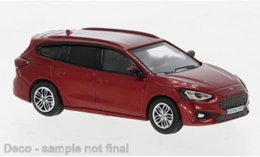 Diecast model cars Ford Focus 1/87 PCX87 Turnier ST-Line metallise red 2020 Ford Focus 1/87 PCX87 Turnier ST-Line metallise red 2020 diecast model cars