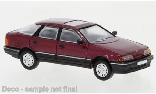 Diecast model cars Ford Scorpio 1/87 PCX87 metallise red foncé 1985 Ford Scorpio 1/87 PCX87 metallise red foncé 1985 diecast model cars
