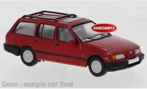 Diecast model cars Ford Sierra 1/87 PCX87 Turnier red 1987 Ford Sierra 1/87 PCX87 Turnier red 1987 diecast model cars