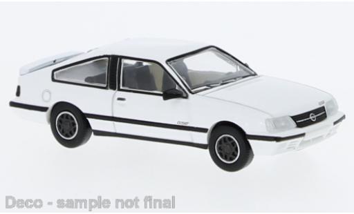 Diecast model cars Opel Monza 1/87 PCX87 A2 GSE white 1983 Opel Monza 1/87 PCX87 A2 GSE white 1983 diecast model cars