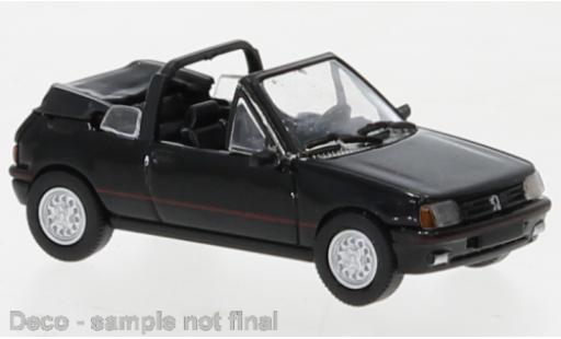 Diecast model cars Peugeot 205 1/87 PCX87 cabriolet black 1986 Peugeot 205 1/87 PCX87 cabriolet black 1986 diecast model cars