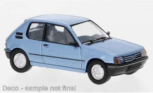 Diecast model cars Peugeot 205 1/87 PCX87 metallise blue clair 1984 Peugeot 205 1/87 PCX87 metallise blue clair 1984 diecast model cars
