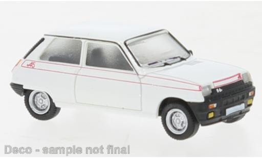 Diecast model cars Renault 5 1/87 PCX87 Alpine white 1980 Renault 5 1/87 PCX87 Alpine white 1980 diecast model cars