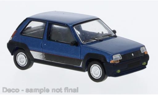 Diecast model cars Renault 5 1/87 PCX87 GT Turbo metallise blue 198 Renault 5 1/87 PCX87 GT Turbo metallise blue 198 diecast model cars