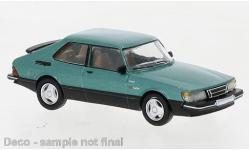 Diecast model cars Saab 900 1/87 PCX87 Turbo metallise green 1986 Saab 900 1/87 PCX87 Turbo metallise green 1986 diecast model cars