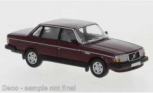 Diecast model cars Volvo 240 1/87 PCX87 metallise red foncé 1989 Volvo 240 1/87 PCX87 metallise red foncé 1989 diecast model cars