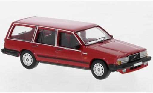 Diecast model cars Volvo 740 1/87 PCX87 camionnette red 1985 Volvo 740 1/87 PCX87 camionnette red 1985 diecast model cars