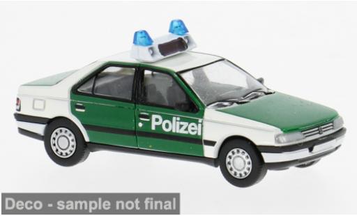 Peugeot 405 1/87 PCX87 1987 Polizei Saarland 1:87 diecast model cars