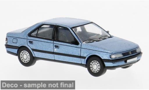 Peugeot 405 1/87 PCX87 blau 1987 1:87 diecast model cars