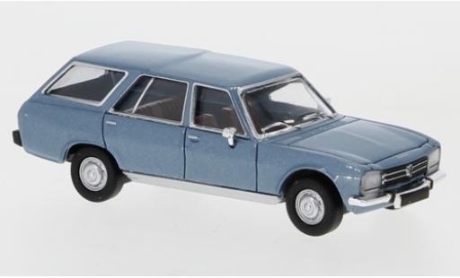 Peugeot 504 1/87 PCX87 Break metallic blue 1978 diecast model cars