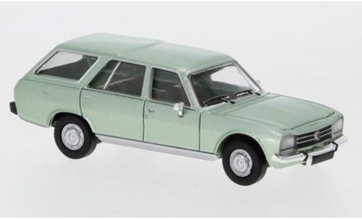 Peugeot 504 1/87 PCX87 Break metallic green 1978 diecast model cars