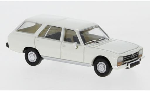 Peugeot 504 1/87 PCX87 Break white 1978 diecast model cars