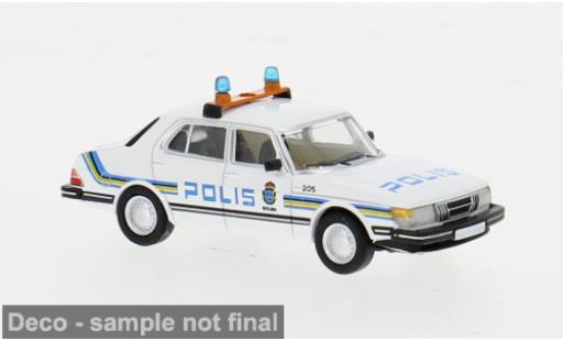 Diecast model cars Saab 900 1/87 PCX87 Limousine Polis (S) 1981 1:87 Saab 900 1/87 PCX87 Limousine Polis (S) 1981 1:87 diecast model cars