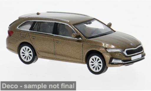 Skoda Octavia 1/87 PCX87 IV Combi braun 2019 1:87 diecast model cars