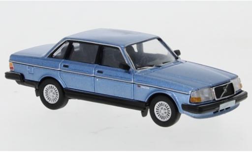 Diecast model cars Volvo 240 1/87 PCX87 metallic blue 1989 Volvo 240 1/87 PCX87 metallic blue 1989 diecast model cars