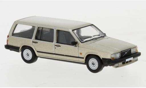 Diecast model cars Volvo 740 1/87 PCX87 Kombi metallic beige 1985 Volvo 740 1/87 PCX87 Kombi metallic beige 1985 diecast model cars