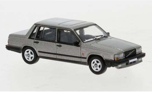 Diecast model cars Volvo 740 1/87 PCX87 metallic grey 1984 Volvo 740 1/87 PCX87 metallic grey 1984 diecast model cars