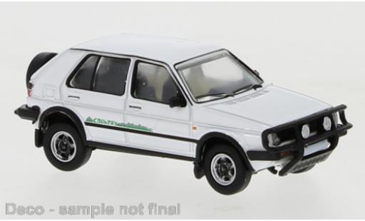 Diecast model cars Volkswagen Golf 1/87 PCX87 II Country white 1990 Volkswagen Golf 1/87 PCX87 II Country white 1990 diecast model cars
