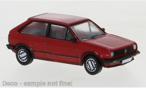 Diecast model cars Volkswagen Polo 1/87 PCX87 II Coupe red 1985 Volkswagen Polo 1/87 PCX87 II Coupe red 1985 diecast model cars
