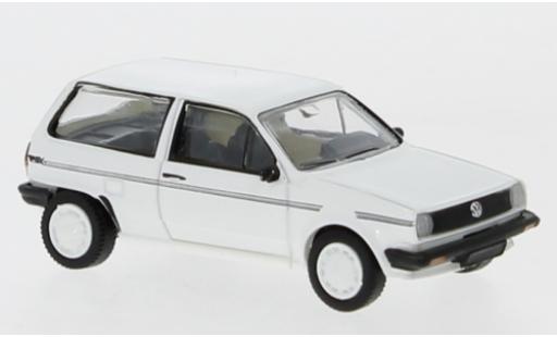 Diecast model cars Volkswagen Polo 1/87 PCX87 II Fox white/Dekor 1985 Volkswagen Polo 1/87 PCX87 II Fox white/Dekor 1985 diecast model cars