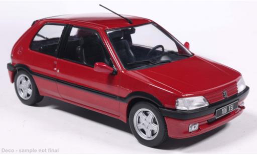 Diecast model cars Peugeot 106 XSI rot 1992 1/24 WhiteBox