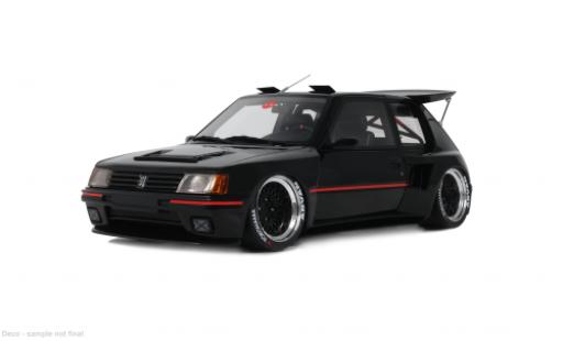 Peugeot 205 1/18 Ottomobile Khyzyl Saleem schwarz 2018 1:18 diecast model cars