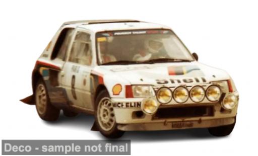 Peugeot 205 1/18 Norev T16 Rally Monte Carlo 1985 #8 B.Saby 1:18 diecast model cars
