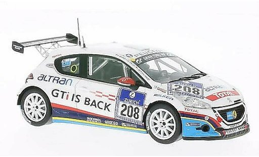 Peugeot 208 GTI 1/43 Spark No. 24h Nurburgring 2013 /J.Piguet diecast model cars