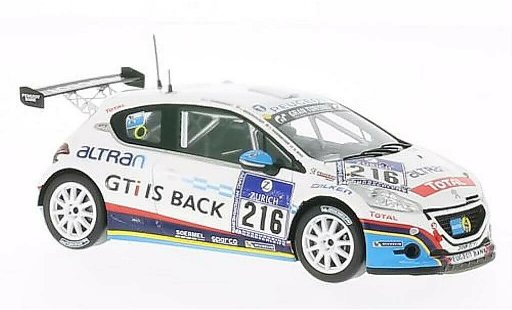 Peugeot 208 GTI 1/43 Spark No.216 24h Nurburgring 2013 /G.Ricci diecast model cars