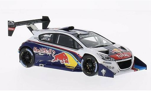 Peugeot 208 T16 1/43 Spark No. Red Bull Pikes Peak 2013 diecast model cars