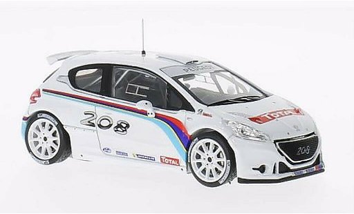 Peugeot 208 T16 1/43 IXO R5 Test Car 2013 diecast model cars
