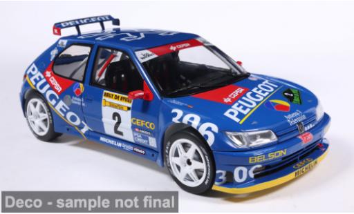 Peugeot 306 1/18 Solido Maxi blau 1:18 diecast model cars
