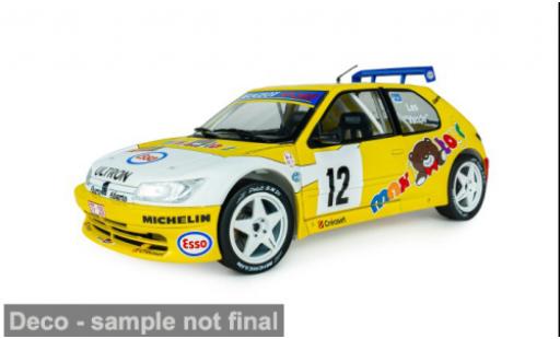 Peugeot 306 1/18 Solido Rallye du Condroz 1997 #12 J.M.Vanderschuren 1:18 diecast model cars